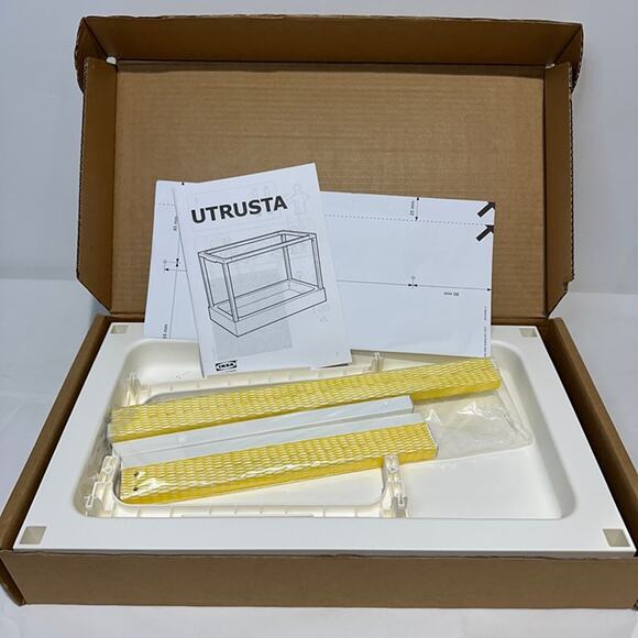 IKEA Other - IKEA Pull-Out Recycling Bin Trash Can Tray 702.461.12 UTRUSTA for Cabinets White